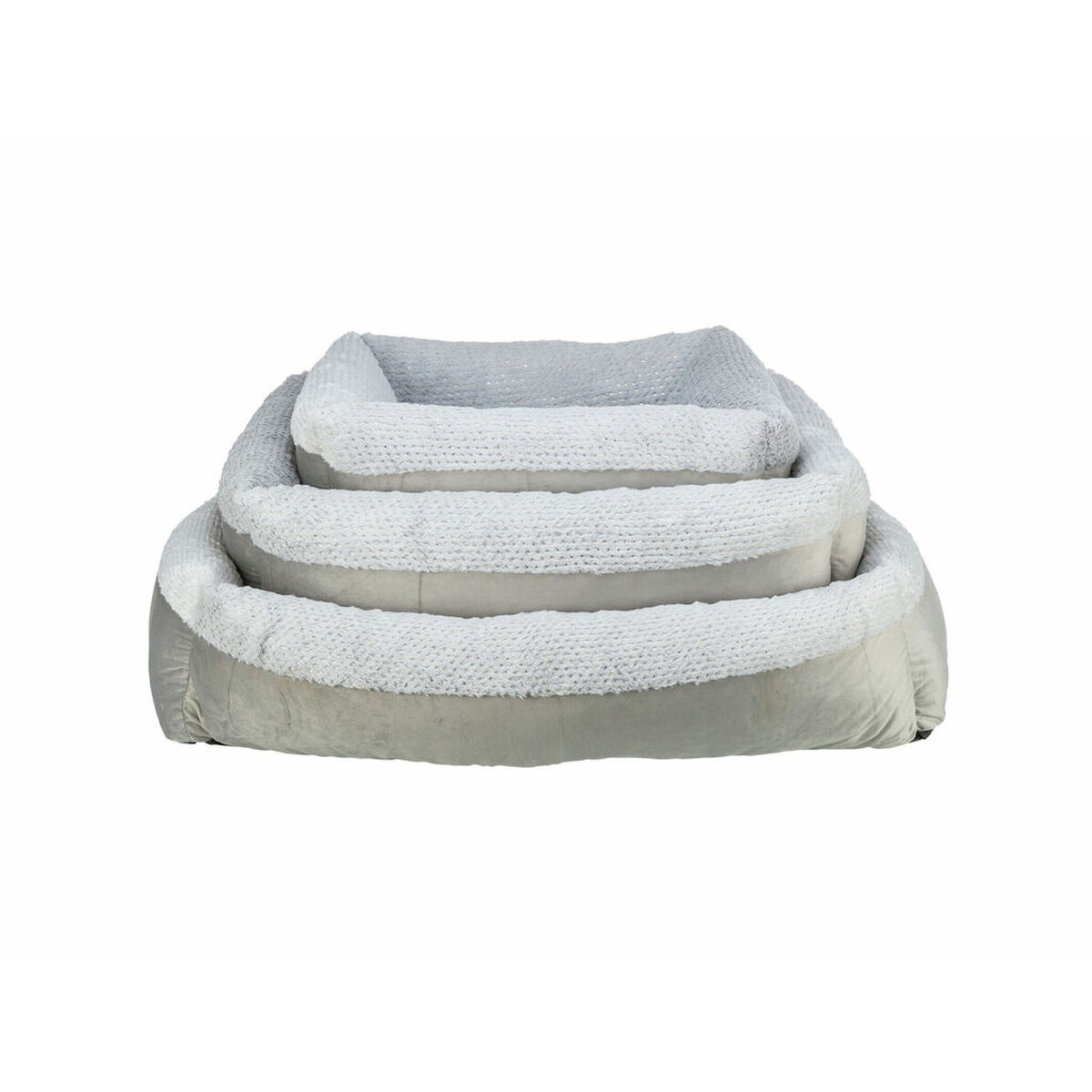 Dog Bed Trixie Livia Soft Grey 100 x 70 cm