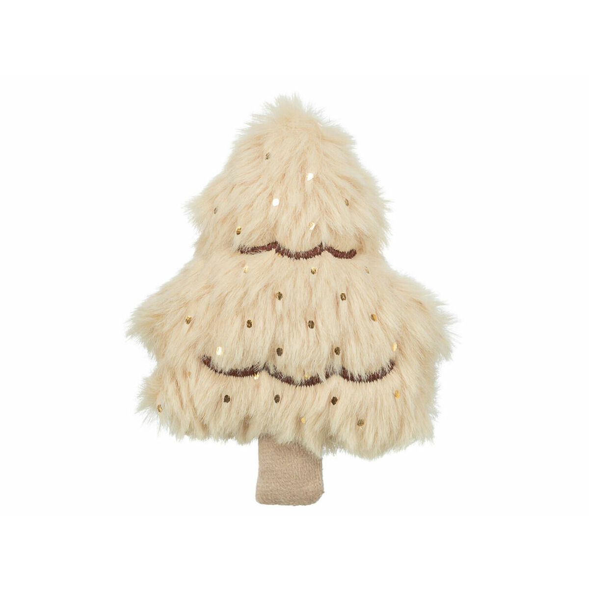 Knuffel voor honden Trixie Beige Polyester Kerstmis Spar 9,5 cm