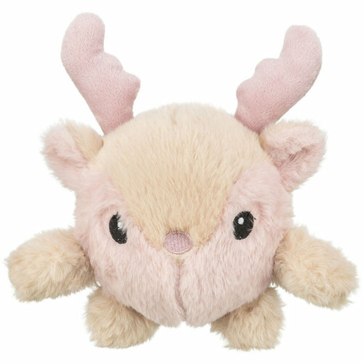 Soft toy for dogs Trixie Beige Pink Polyester Christmas Reindeer 18 cm, view 2