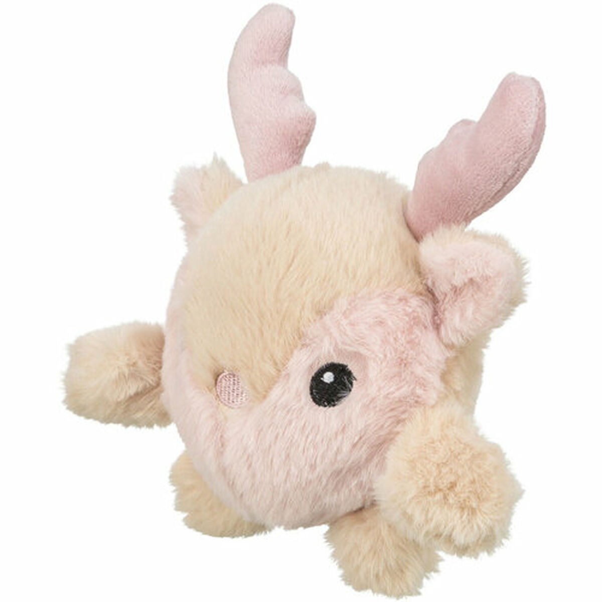 Soft toy for dogs Trixie Beige Pink Polyester Christmas Reindeer 18 cm, view 4
