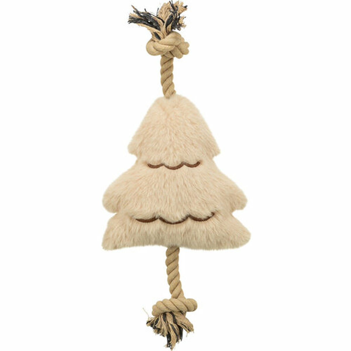 Soft toy for dogs Trixie Beige Polyester Cotton Christmas Tree 38 cm, view 2