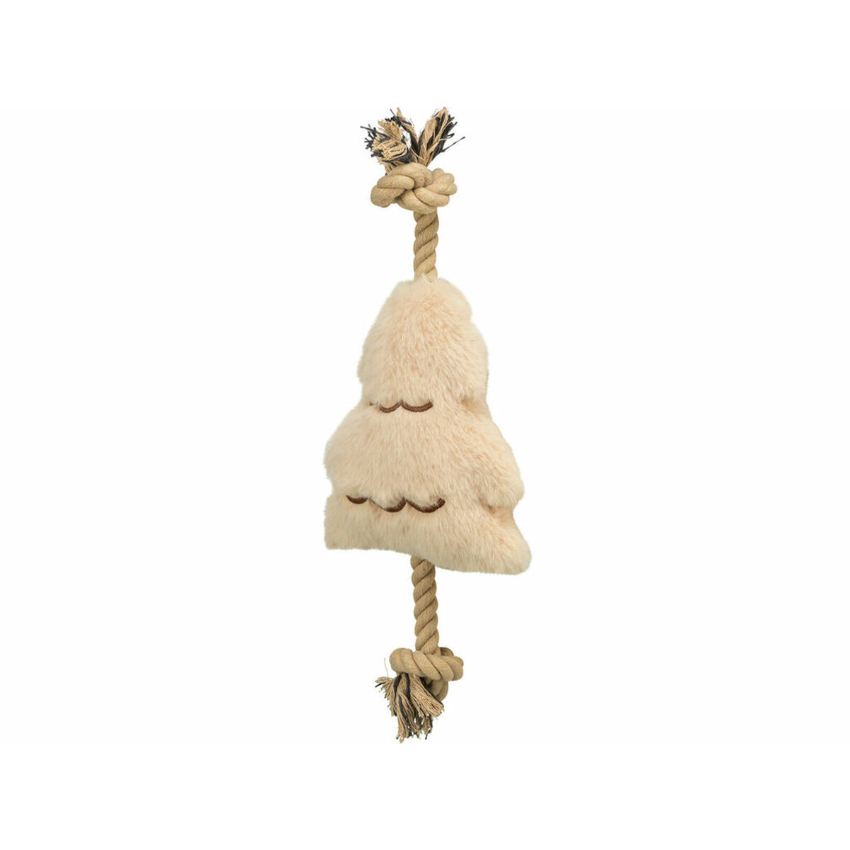 Soft toy for dogs Trixie Beige Polyester Cotton Christmas Tree 38 cm, view 3