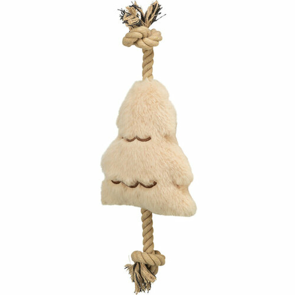 Soft toy for dogs Trixie Beige Polyester Cotton Christmas Tree 38 cm, view 4