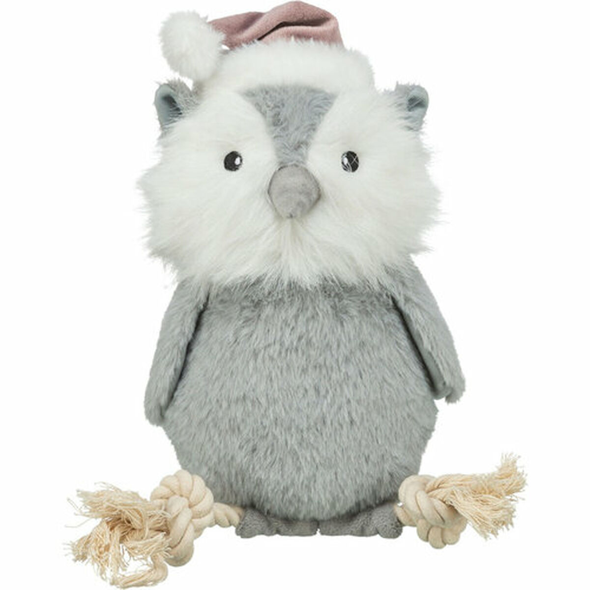 Soft toy for dogs Trixie Grey Polyester Cotton Owl 31 cm, view 2