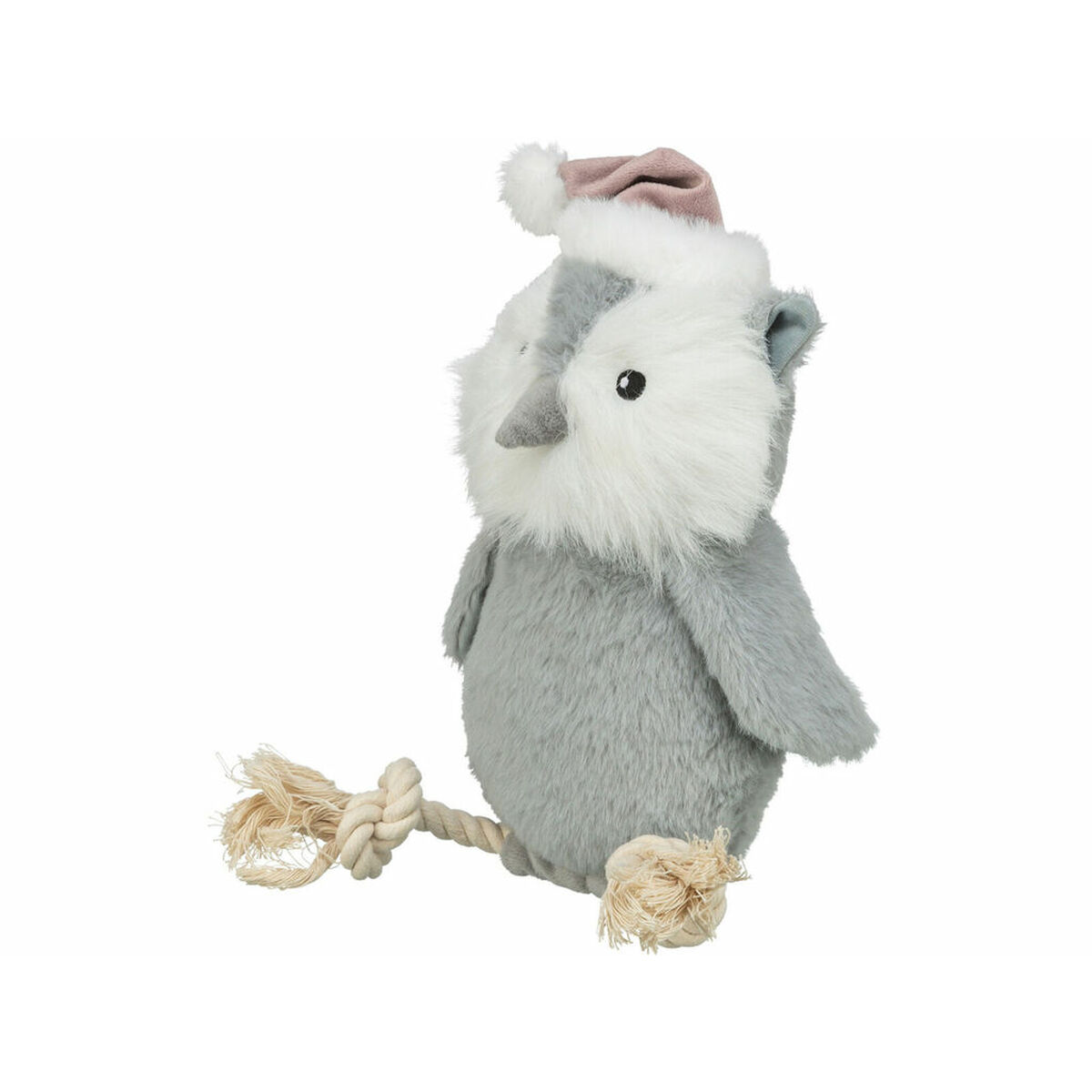 Soft toy for dogs Trixie Grey Polyester Cotton Owl 31 cm, view 3
