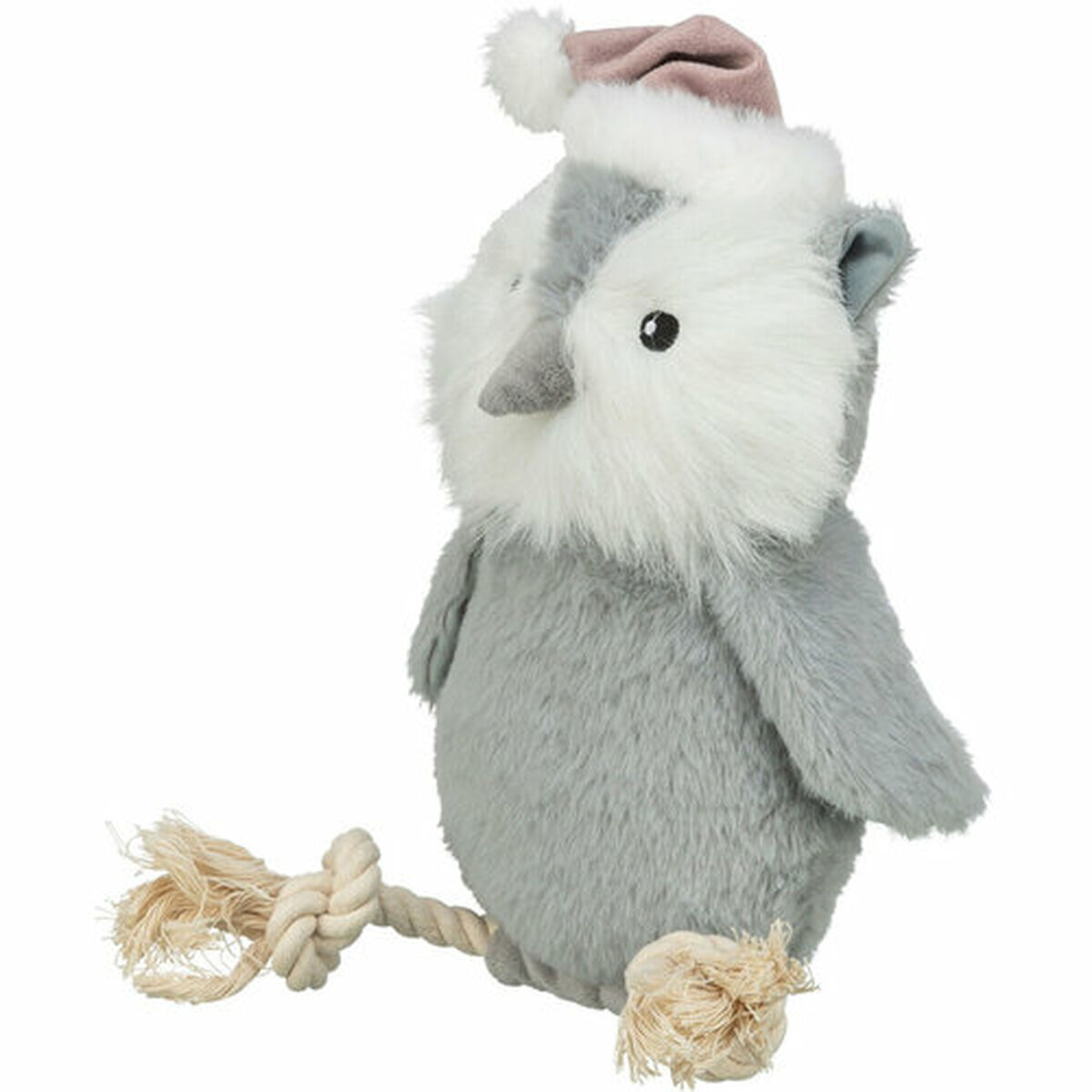 Soft toy for dogs Trixie Grey Polyester Cotton Owl 31 cm, view 4