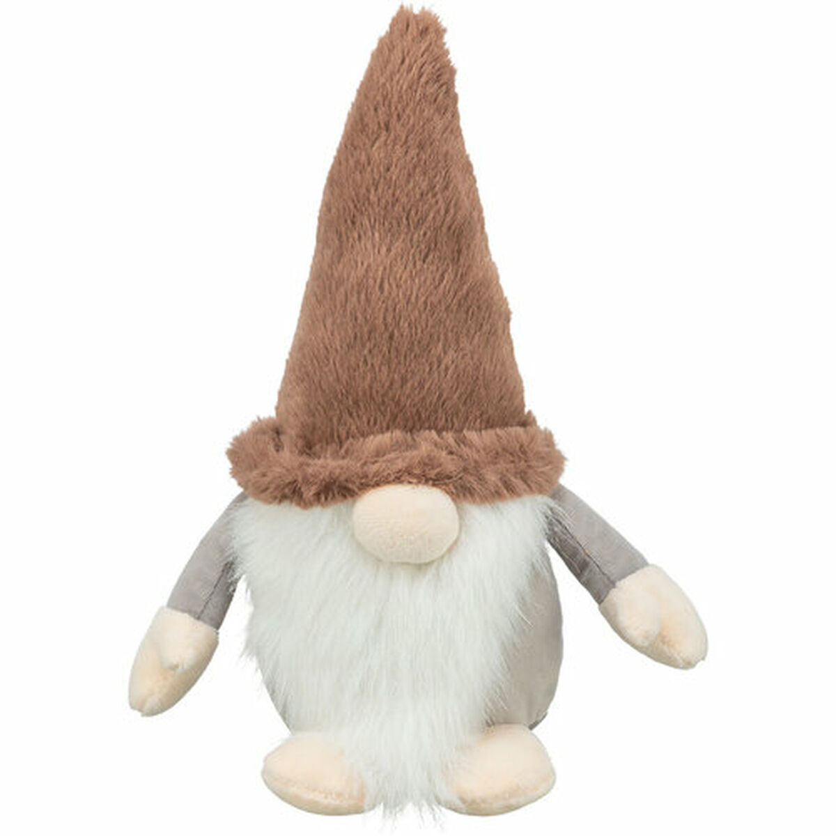 Soft toy for dogs Trixie Brown Grey Polyester Christmas Gnome 30 cm, view 2