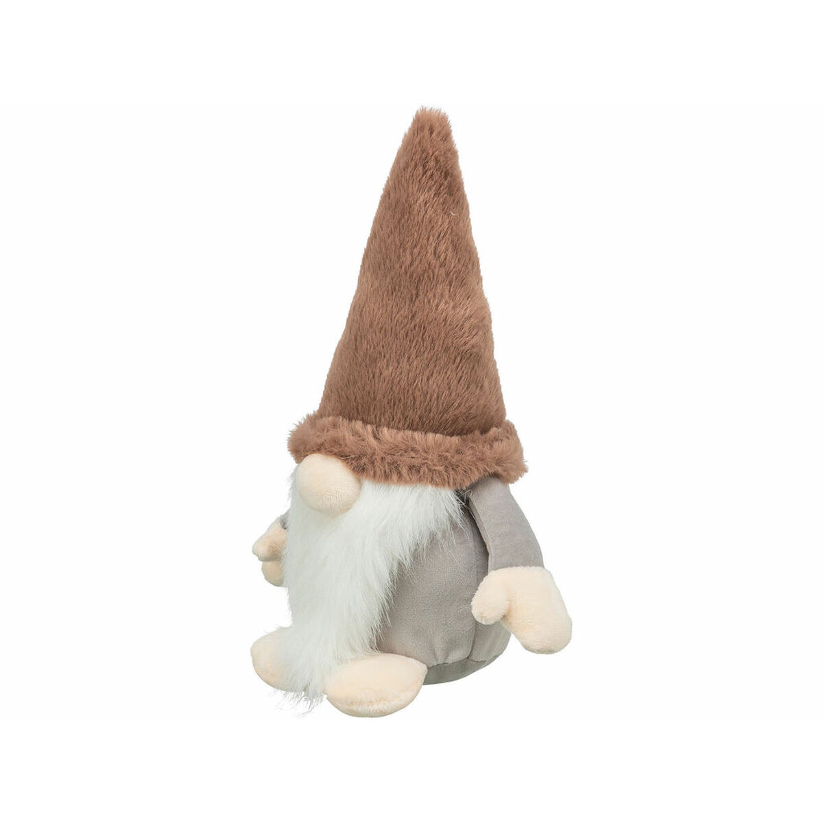 Soft toy for dogs Trixie Brown Grey Polyester Christmas Gnome 30 cm, view 3