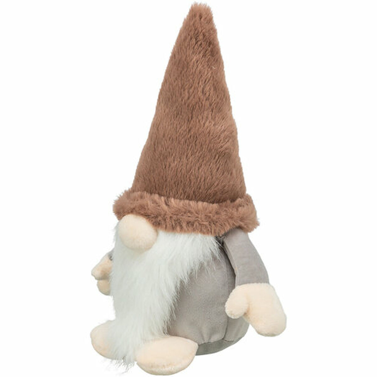 Soft toy for dogs Trixie Brown Grey Polyester Christmas Gnome 30 cm, view 4