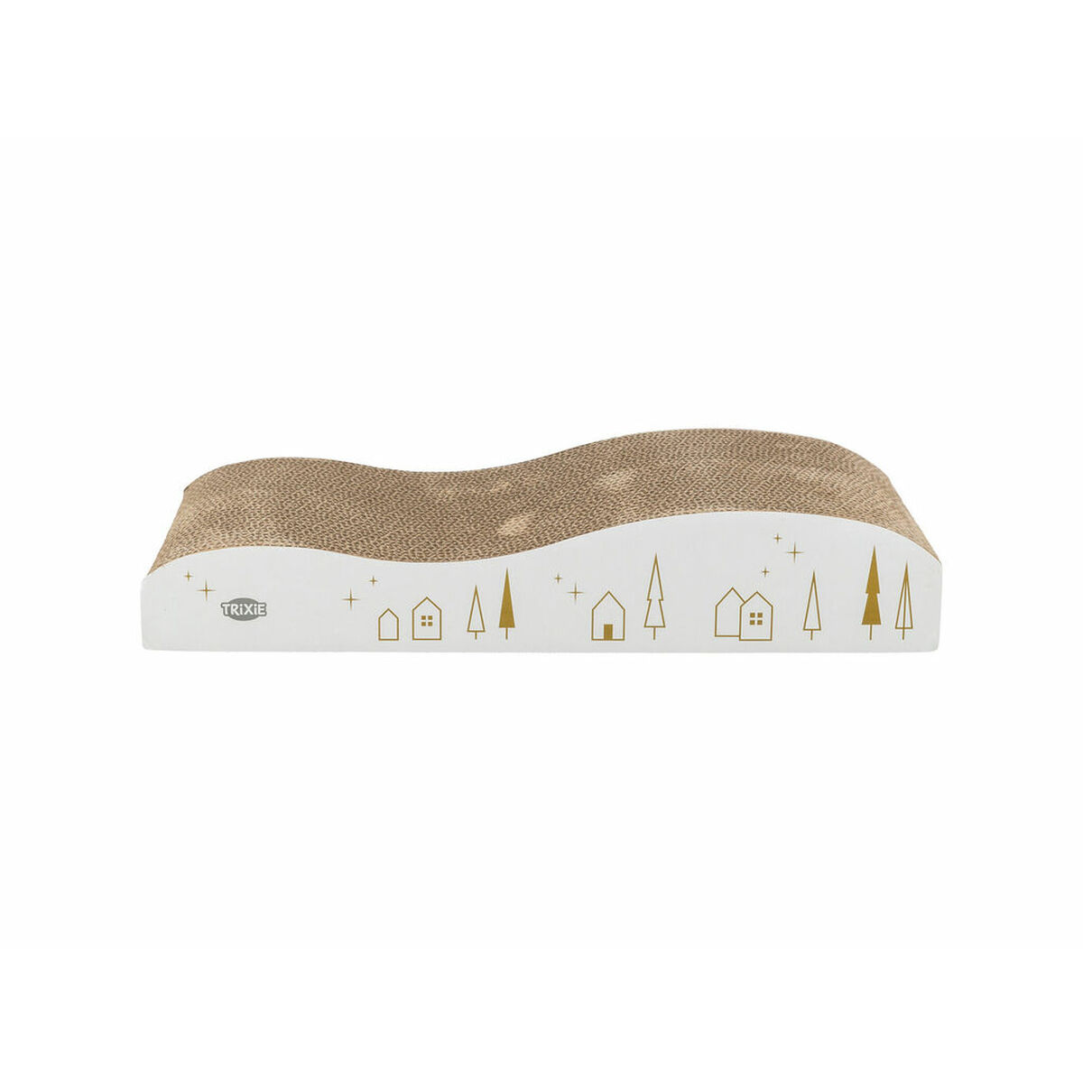 Scratching Post for Cats Trixie White Gold 43,5 x 8 x 20 cm Christmas, view 3