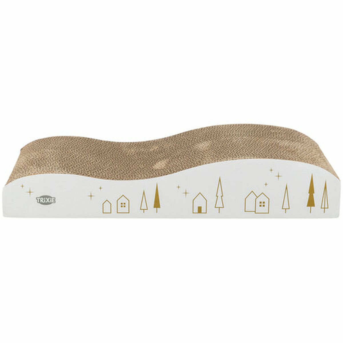 Scratching Post for Cats Trixie White Gold 43,5 x 8 x 20 cm Christmas, view 4