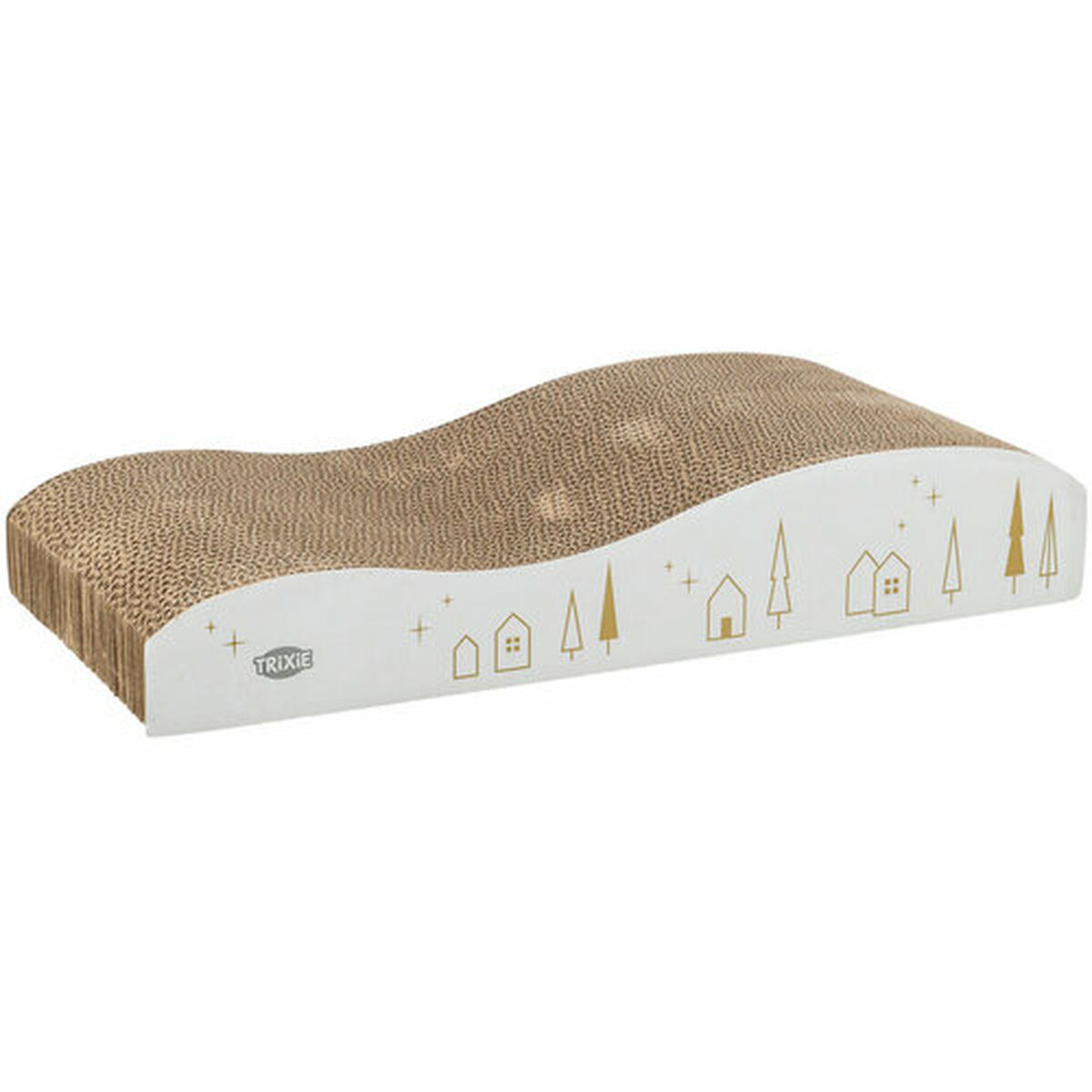 Scratching Post for Cats Trixie White Gold 43,5 x 8 x 20 cm Christmas, view 6