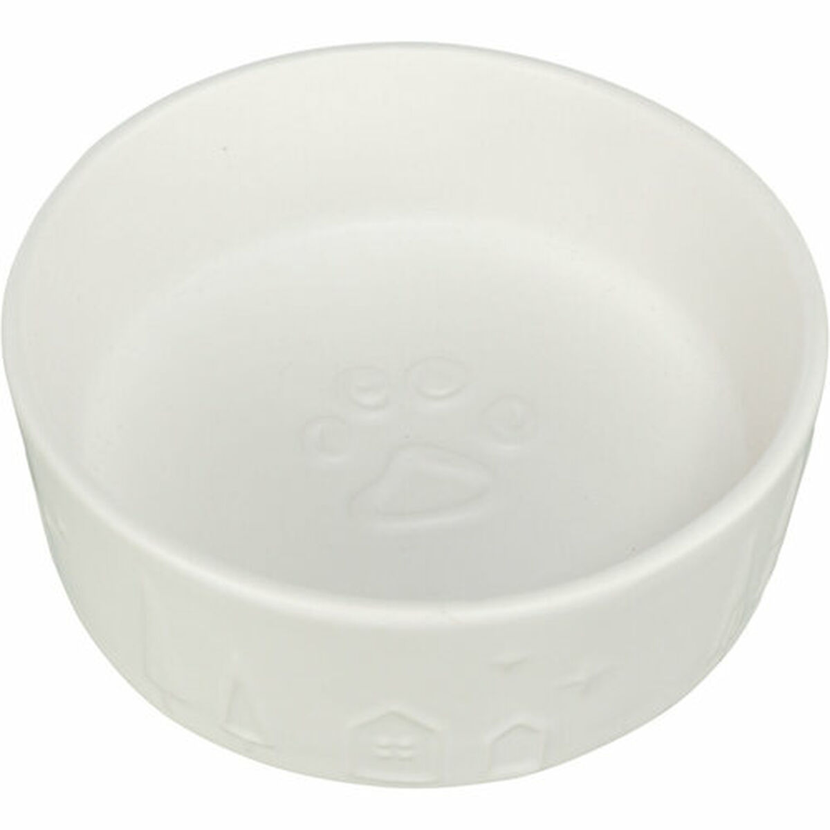 Pet feeding dish Trixie White Ceramic 300 ml Christmas