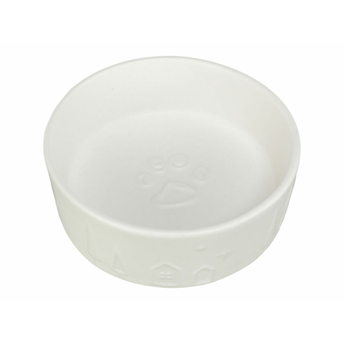 Pet feeding dish Trixie White Ceramic 800 ml Christmas, view 5
