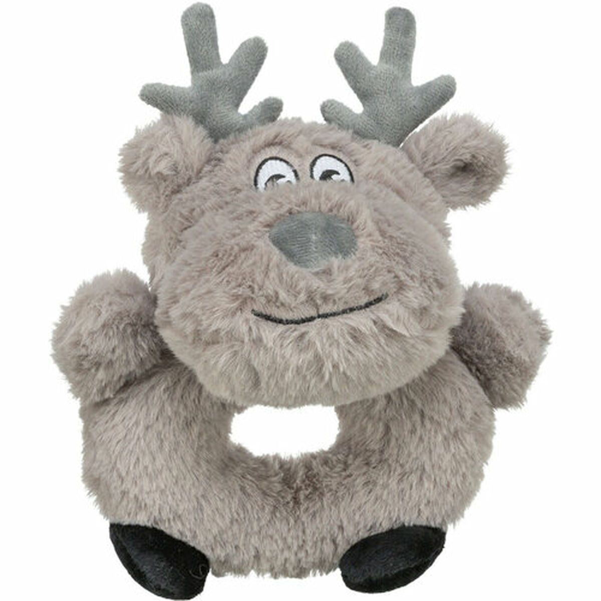 Soft toy for dogs Trixie Grey Polyester Christmas Reindeer 24 cm, view 2