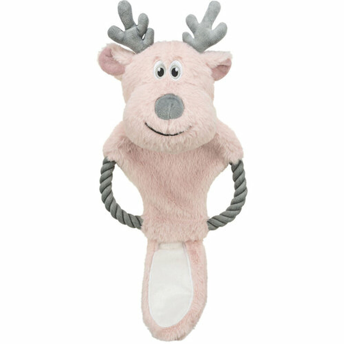 Soft toy for dogs Trixie Pink Polyester Cotton Christmas Reindeer 47 cm, view 2