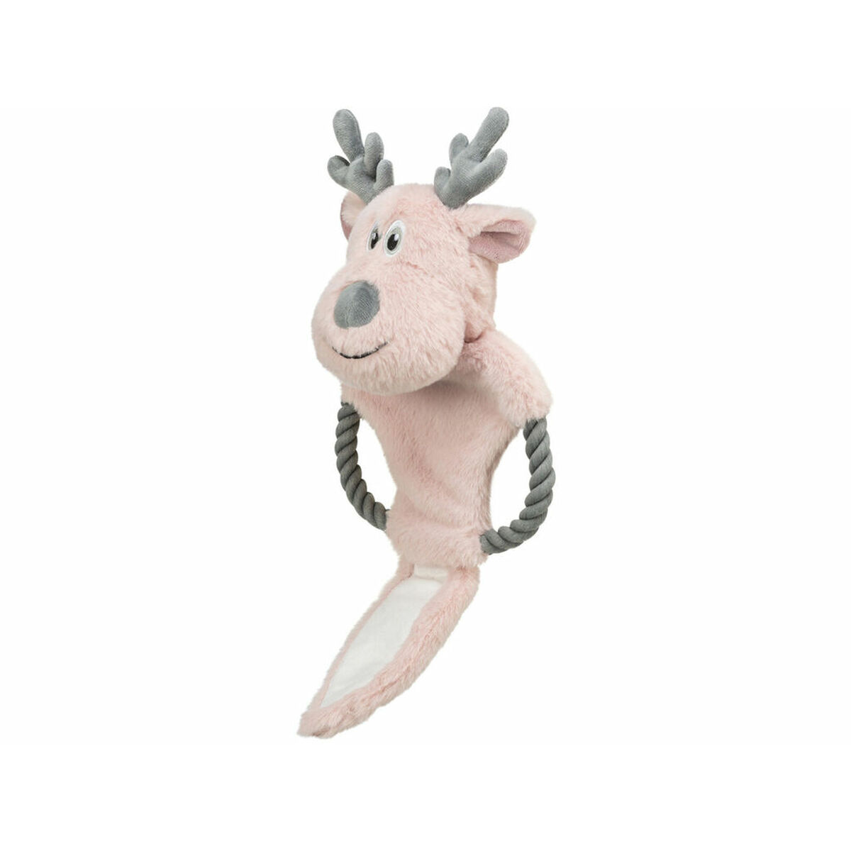 Soft toy for dogs Trixie Pink Polyester Cotton Christmas Reindeer 47 cm, view 3