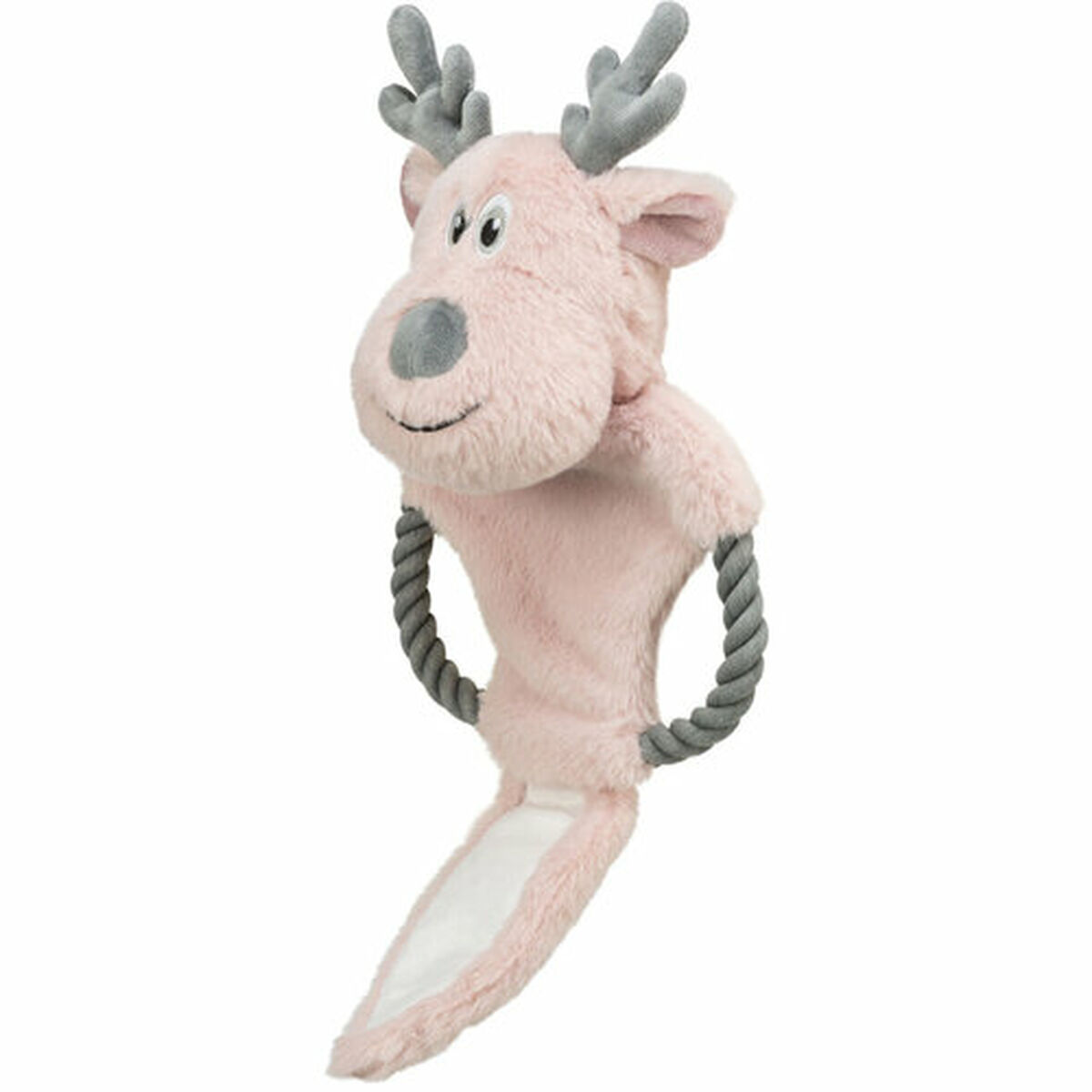 Soft toy for dogs Trixie Pink Polyester Cotton Christmas Reindeer 47 cm, view 4