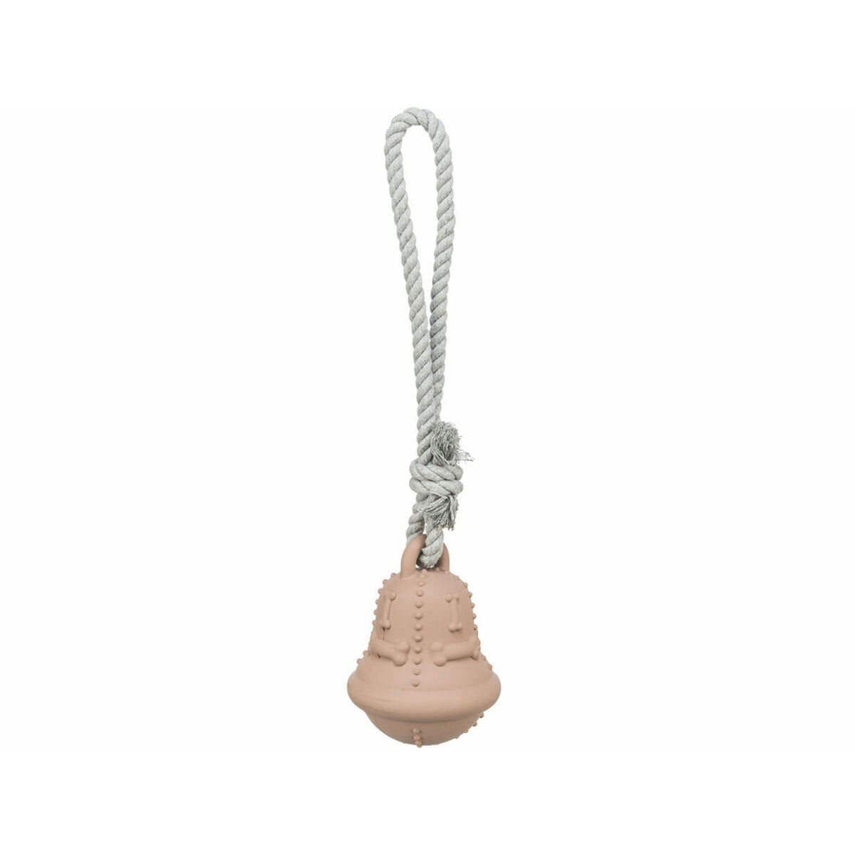 Cat toy Trixie Beige Cotton Natural rubber Christmas Bell, view 3