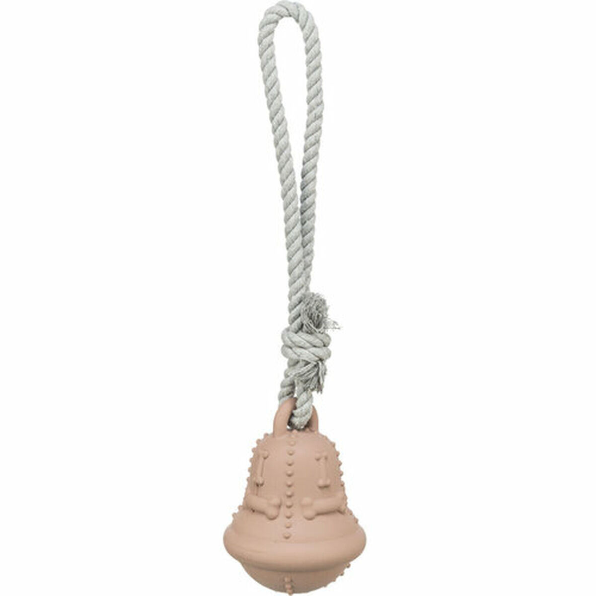 Cat toy Trixie Beige Cotton Natural rubber Christmas Bell, view 4