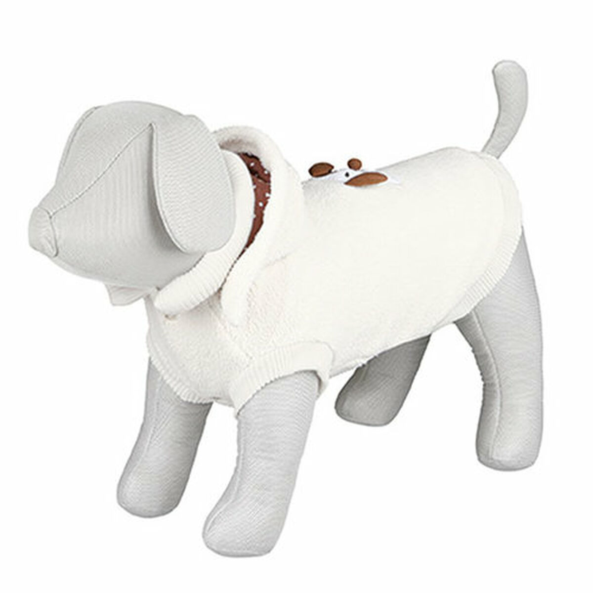 Dog Coat Trixie Hermy Beige L 55 cm, view 2