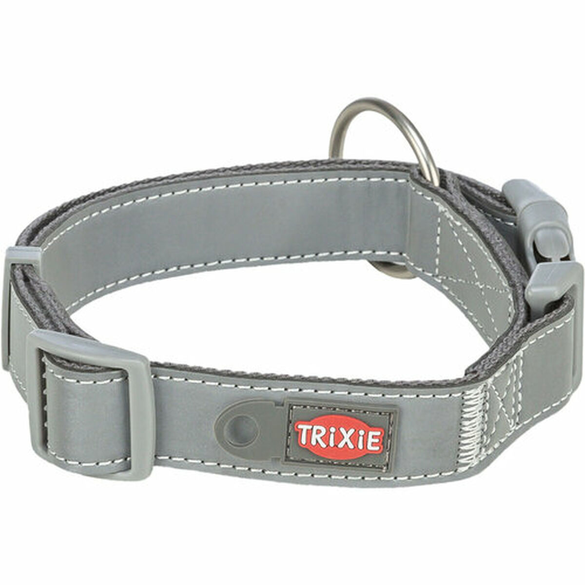 Hondenhalsband Trixie Premium Reflect Grafiet XS/S