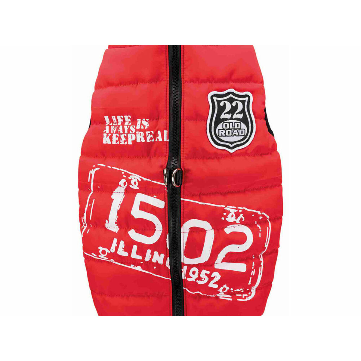 Dog coat Trixie Saint-Malo Red M, view 3