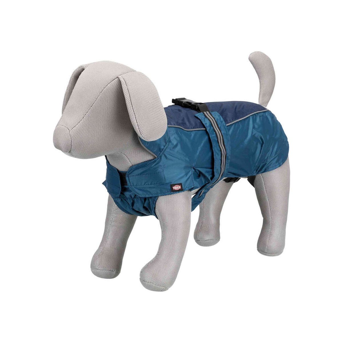 Dog raincoat Trixie Rouen Blue M, view 2