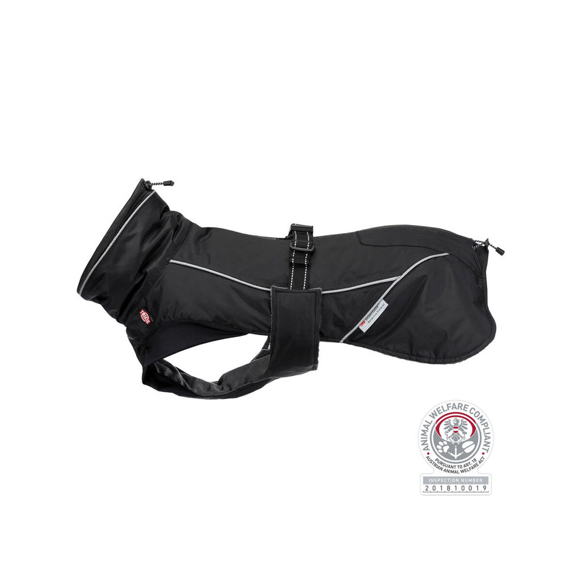 Dog Coat Trixie Brizon Black XS, view 2