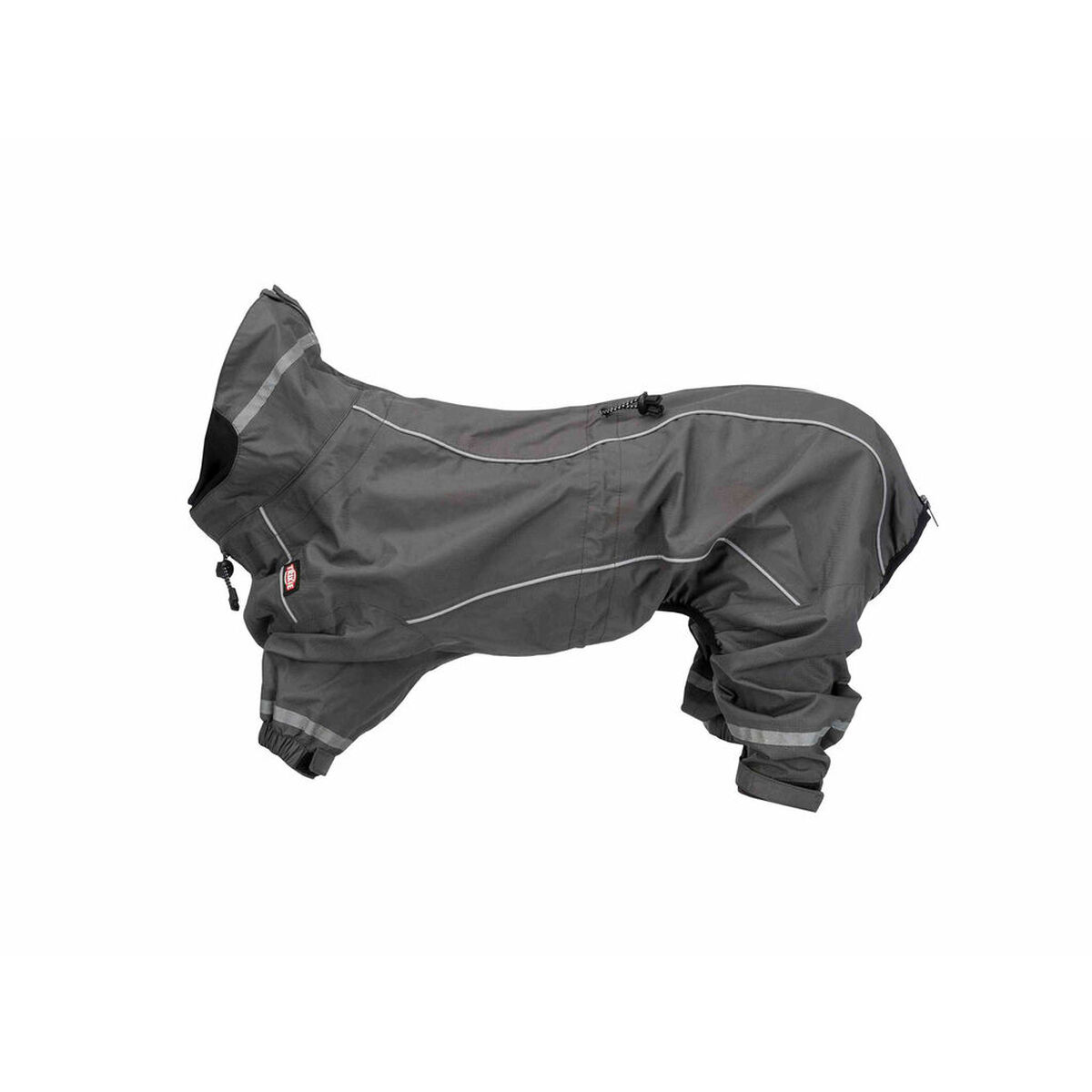 Dog raincoat Trixie Grey S, view 3