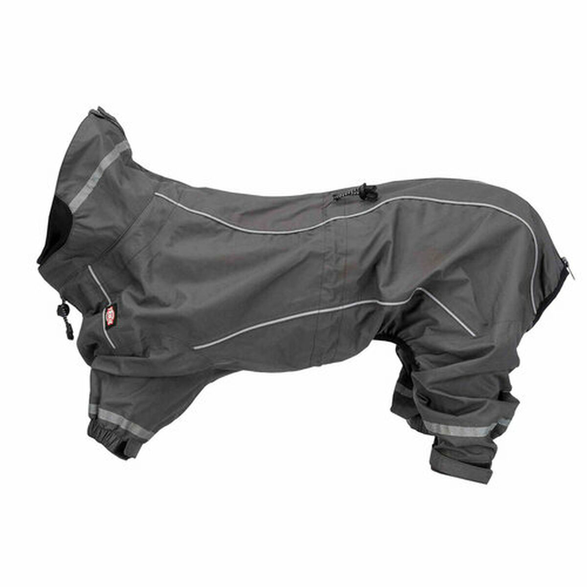 Dog raincoat Trixie Grey S, view 4