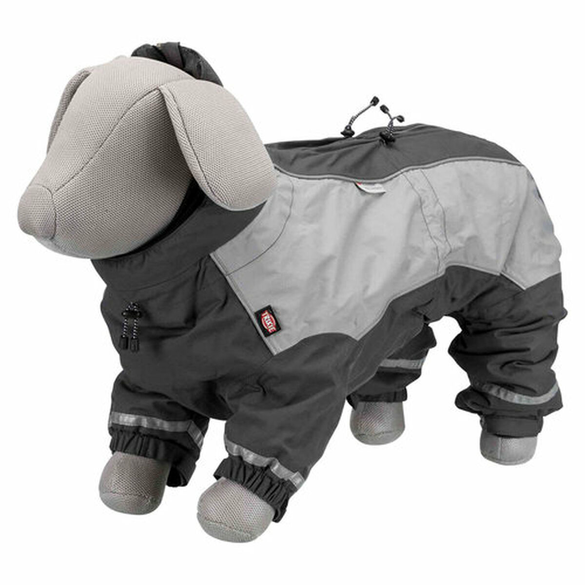 Dog Coat Trixie Helsinki Grey L, view 2