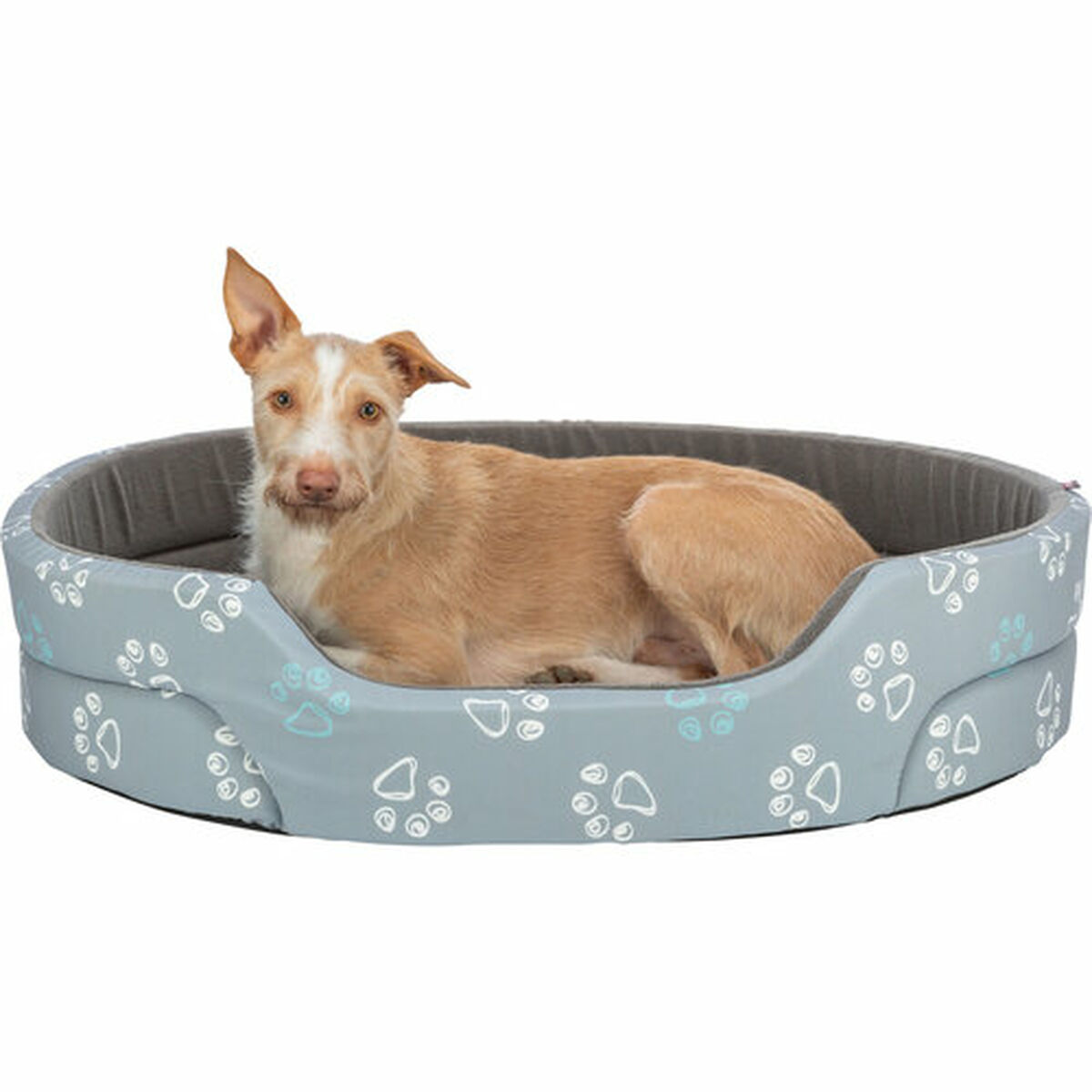 Dog Bed Trixie Jimmy Light grey Dark grey 85 × 75 CM, view 4