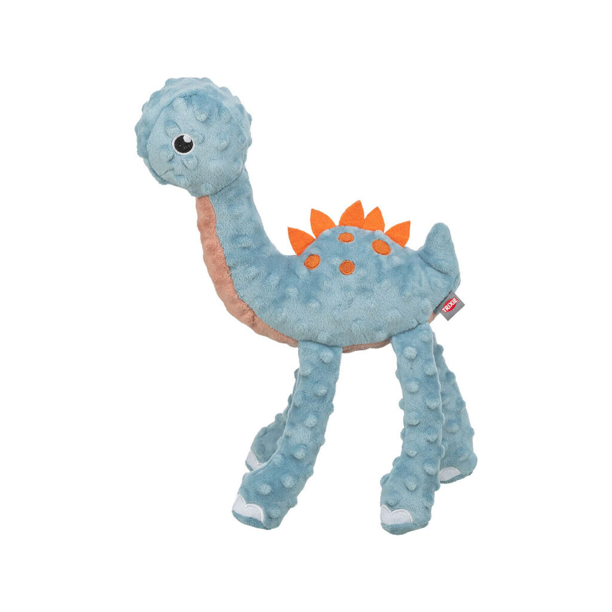 Soft toy for dogs Trixie Blue Orange Polyester Dinosaur 38 cm, view 2