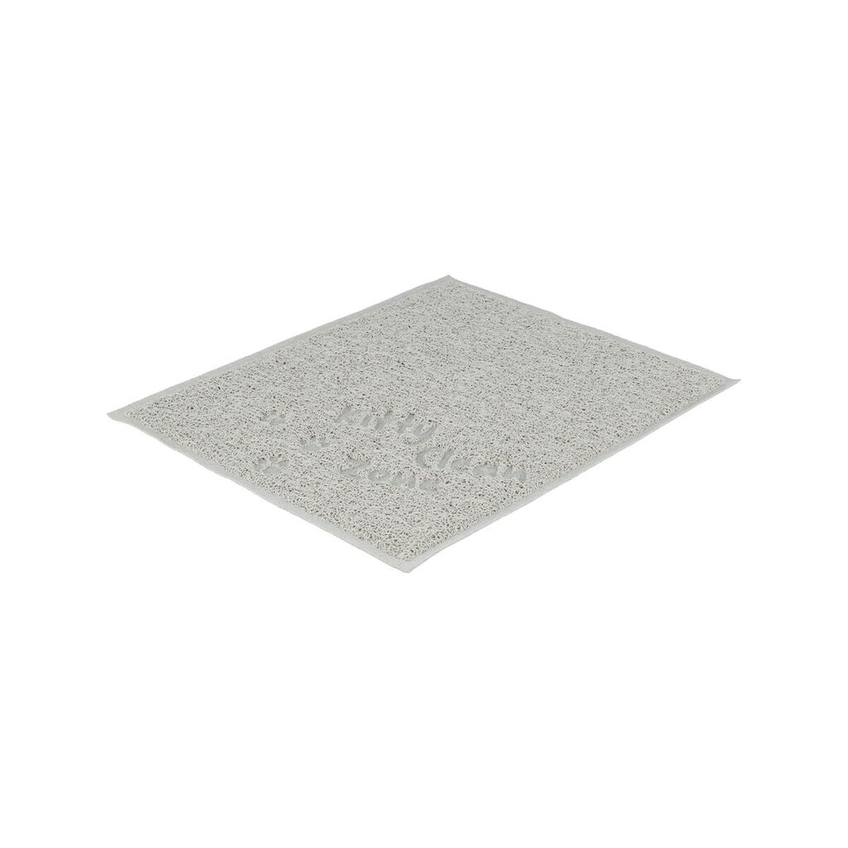 Mat voor kattenbak Trixie Lichtgrijs PVC 37 × 45 cm Zandbak