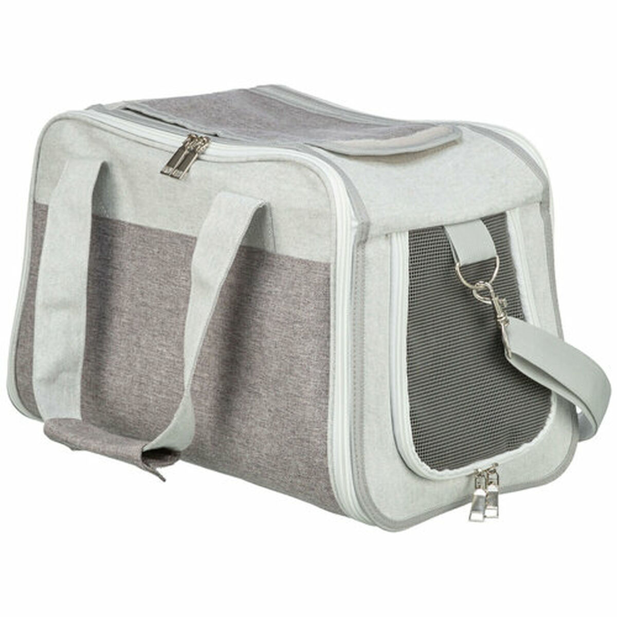 Pet Handbag Trixie Grey 25 × 27 × 42 CM, view 2