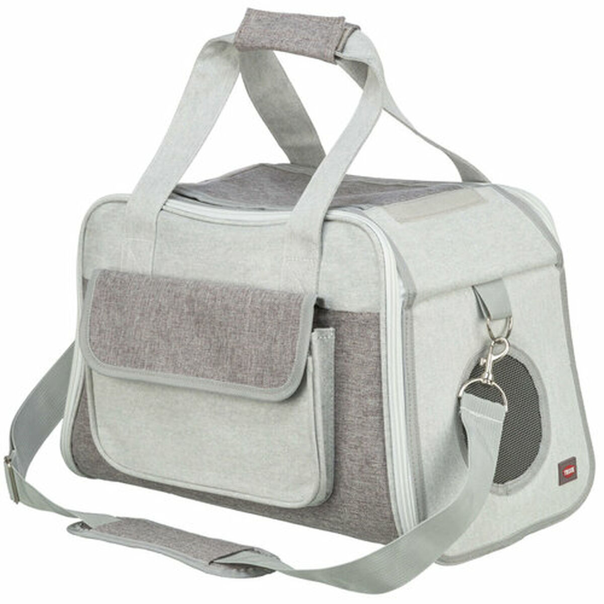 Pet Handbag Trixie Grey 25 × 27 × 42 CM, view 4