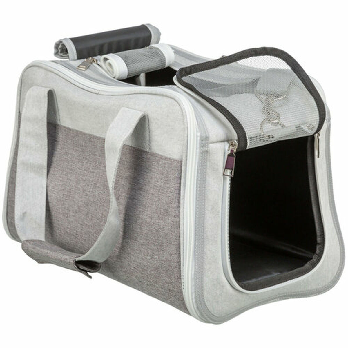 Pet Handbag Trixie Grey 25 × 27 × 42 CM, view 6