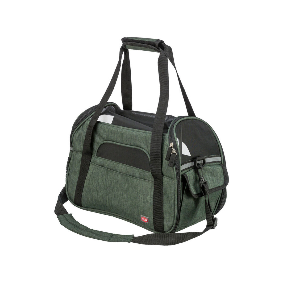Pet Handbag Trixie Green Olive 19 × 28 × 42 CM, view 3