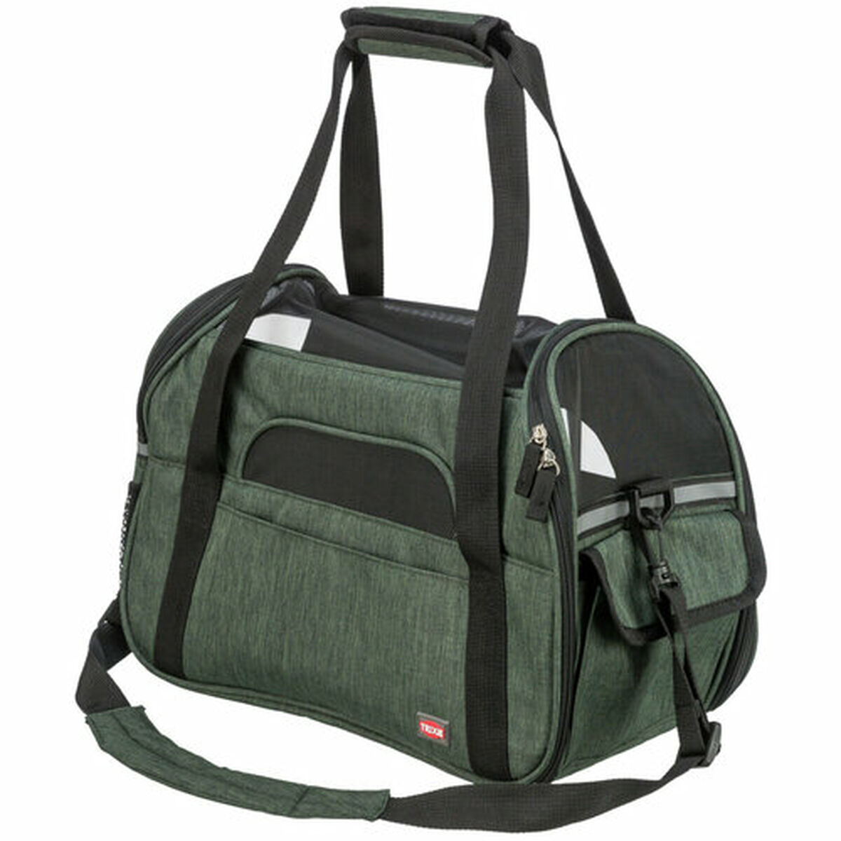 Pet Handbag Trixie Green Olive 19 × 28 × 42 CM, view 4