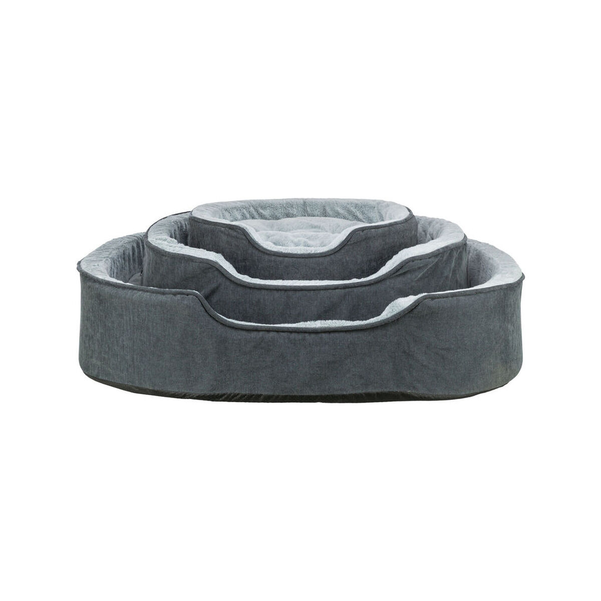 Dog Bed Trixie Vital Lino Soft Grey Light grey 60 x 45 cm, view 2