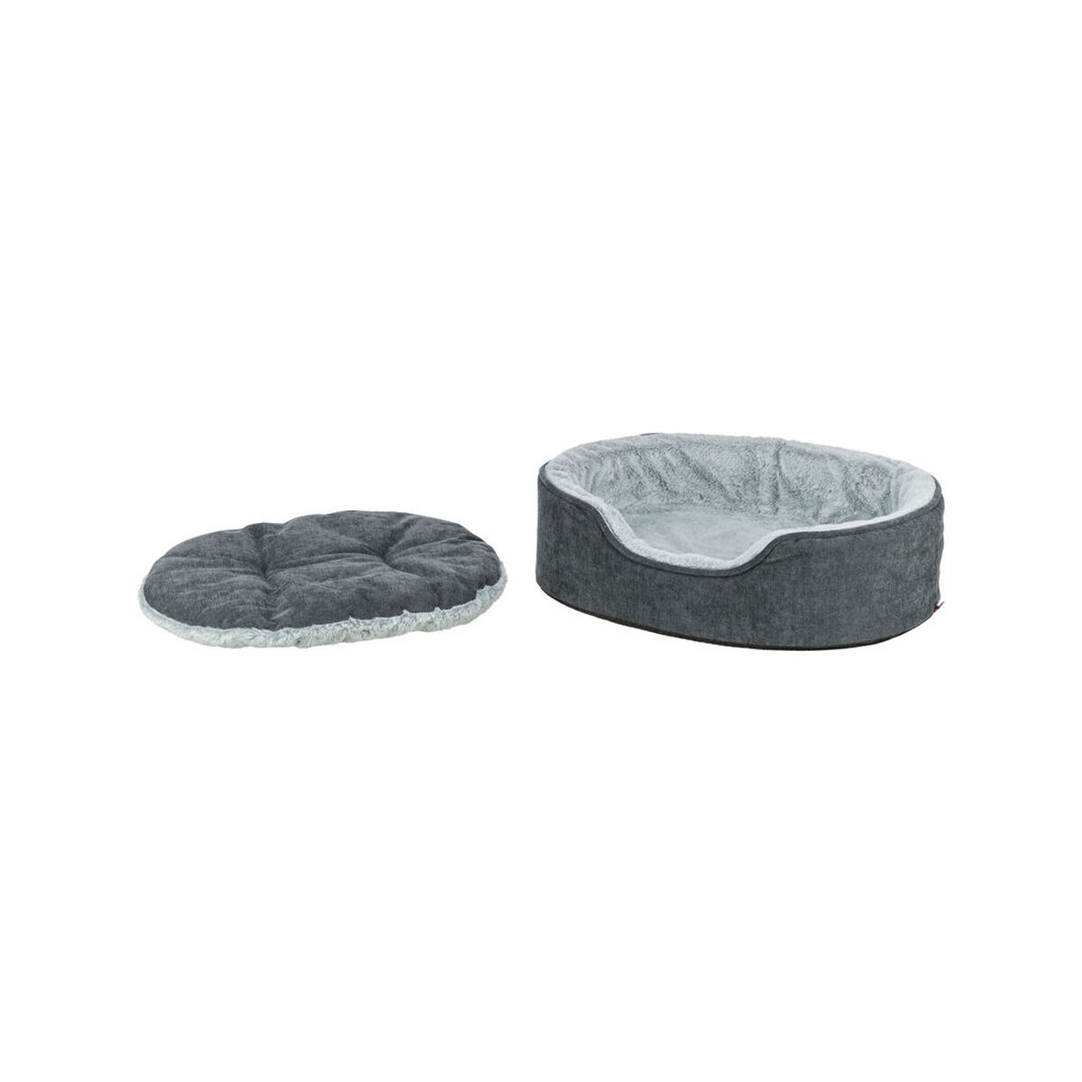 Dog Bed Trixie Vital Lino Soft Grey Light grey 60 x 45 cm, view 5