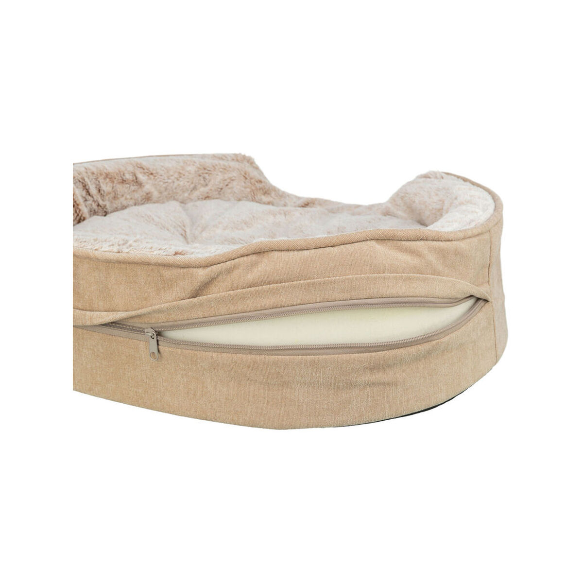 Dog Bed Trixie Vital Lino Soft Beige Cream 110 X 92 CM