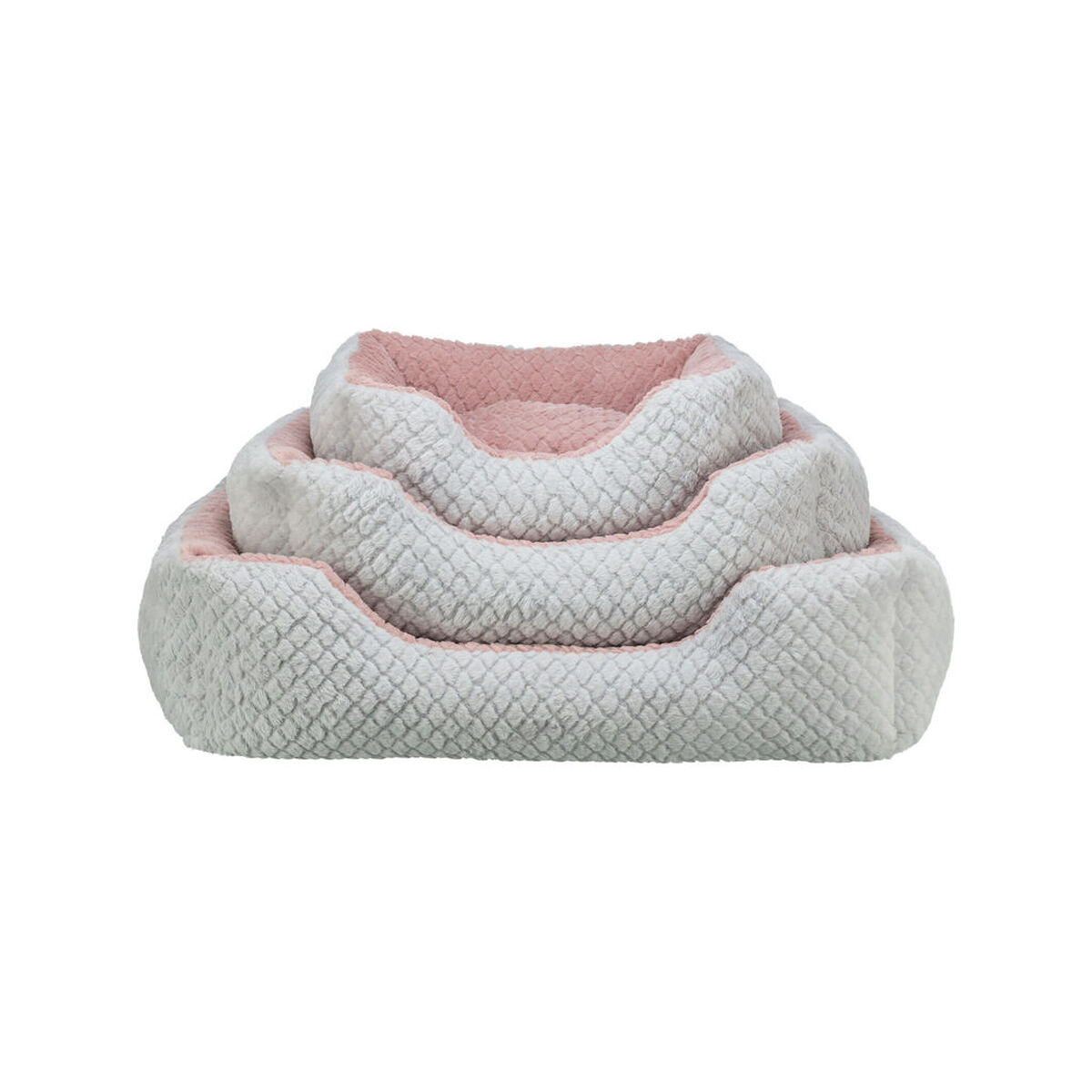 Dog Bed Trixie Kaline Mio Grey Dark pink 50 x 40 cm