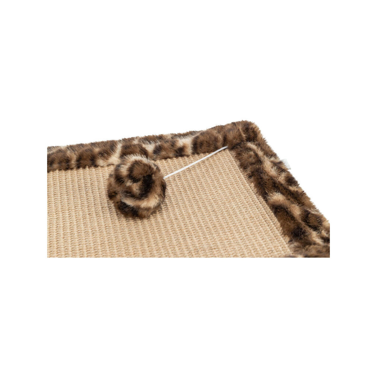 Scratching Post for Cats Trixie Leo Brown Polyester Sisal EVA 55 x 35 cm Carpet