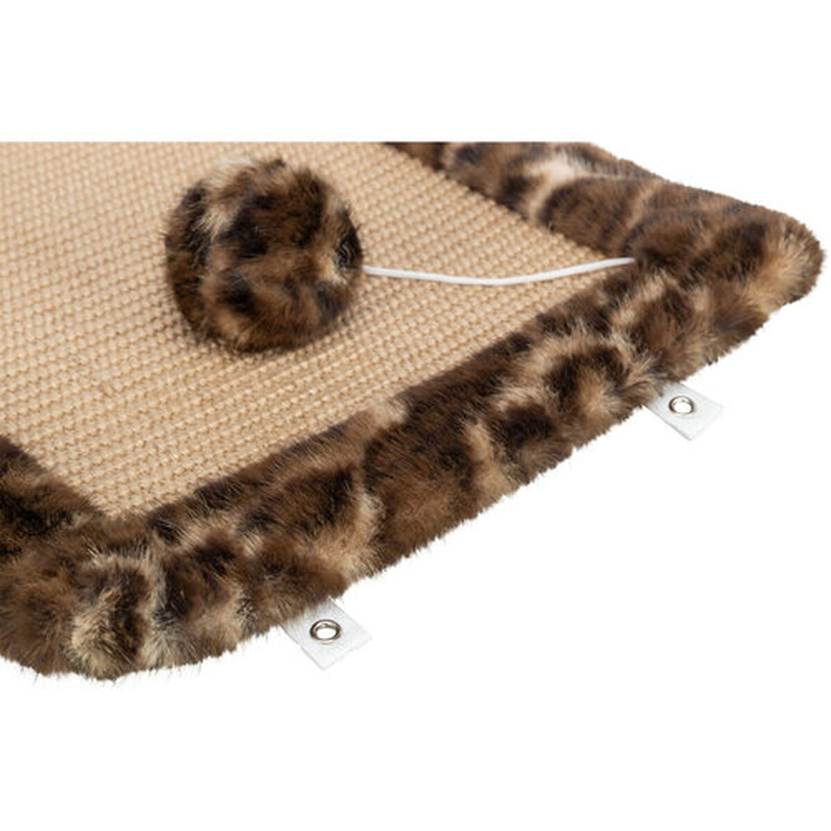 Scratching Post for Cats Trixie Leo Brown Polyester Sisal EVA 55 x 35 cm Carpet