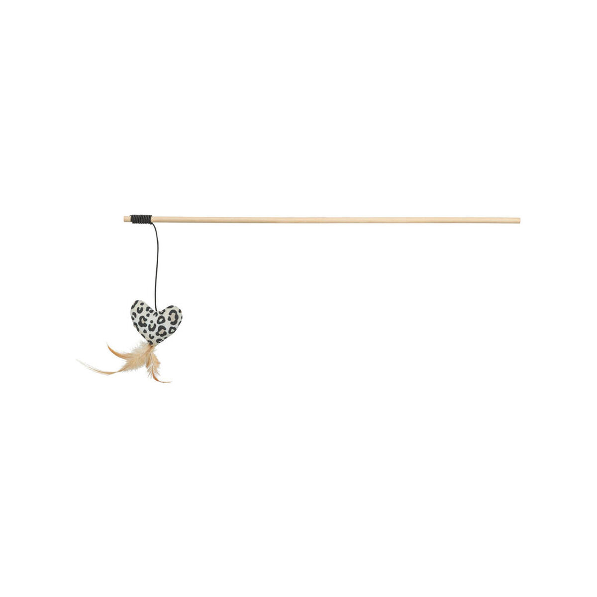 Cat toy Trixie Beige Polyester Wood Heart, view 2