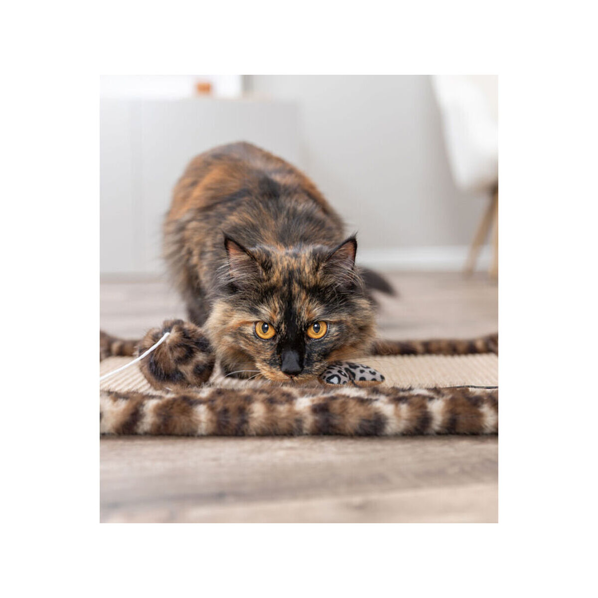 Cat toy Trixie Beige Polyester Wood Heart, view 4