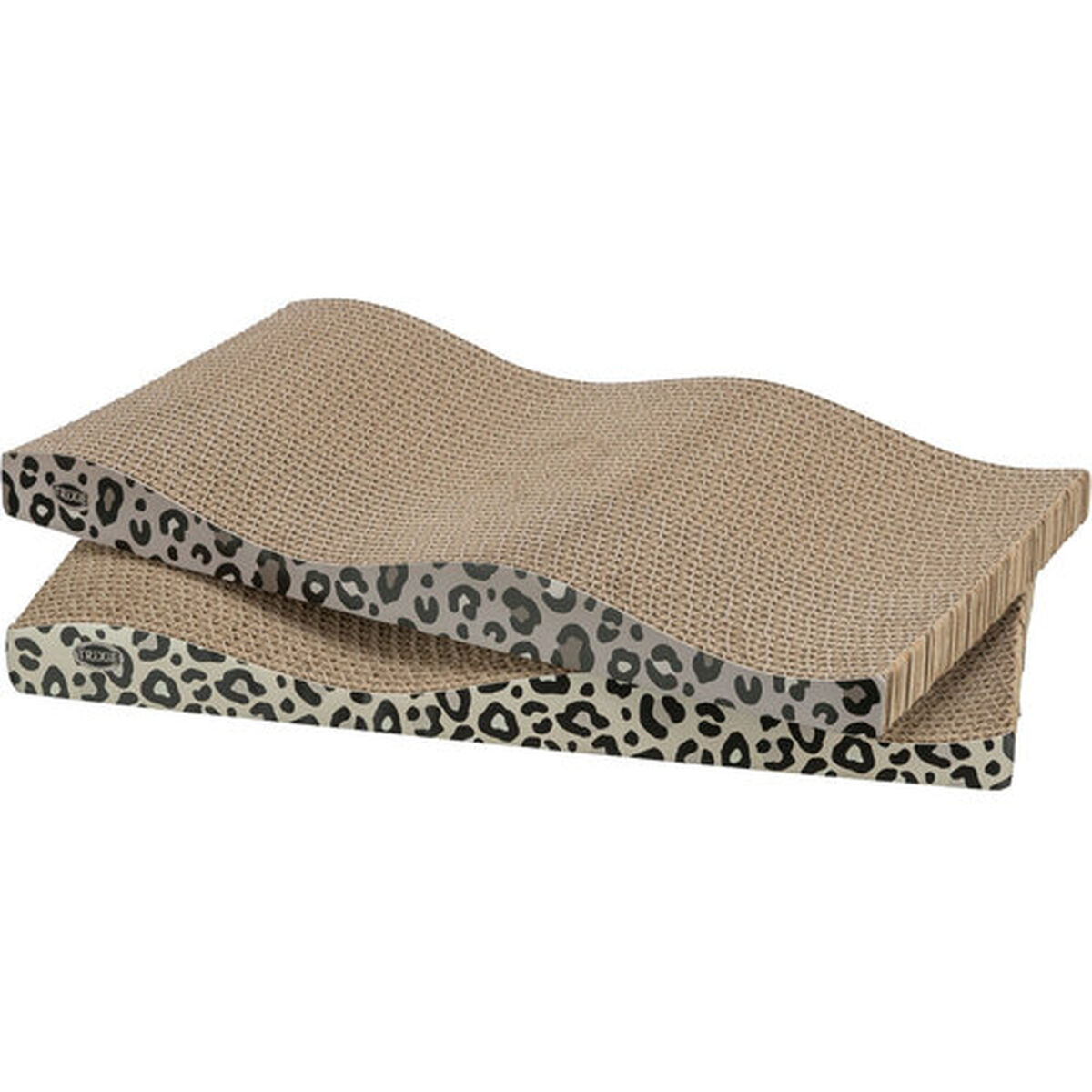 Scratching Post for Cats Trixie Brown Cream Cardboard 44 x 6 x 25 cm (2 Pieces), view 2