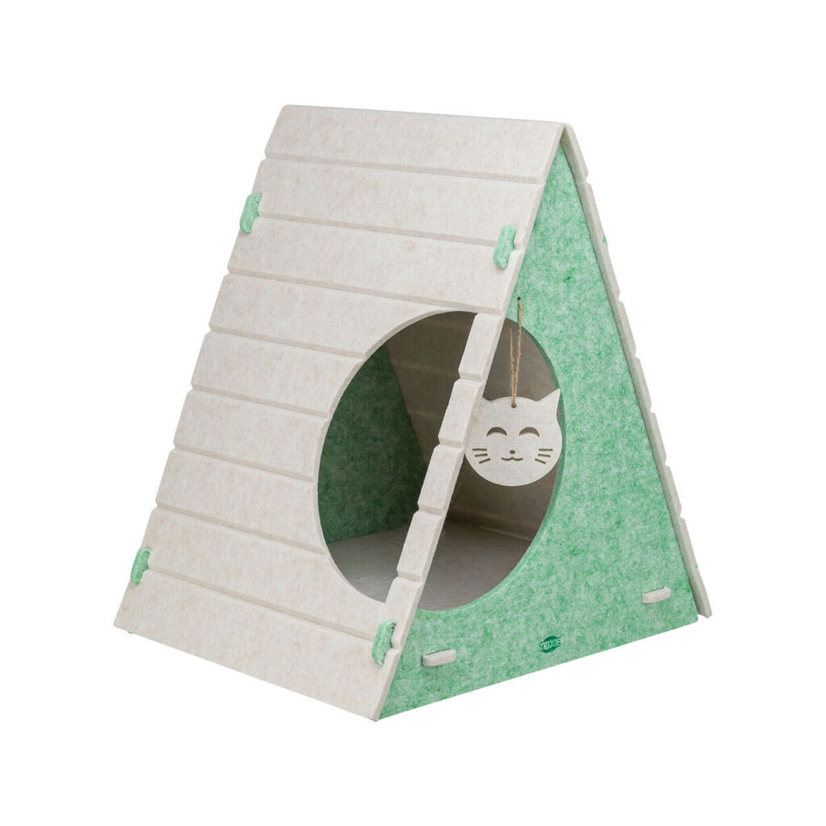 Cat cave Trixie Lucy Green Sand 46 x 50 x 38 cm Tipi, view 3